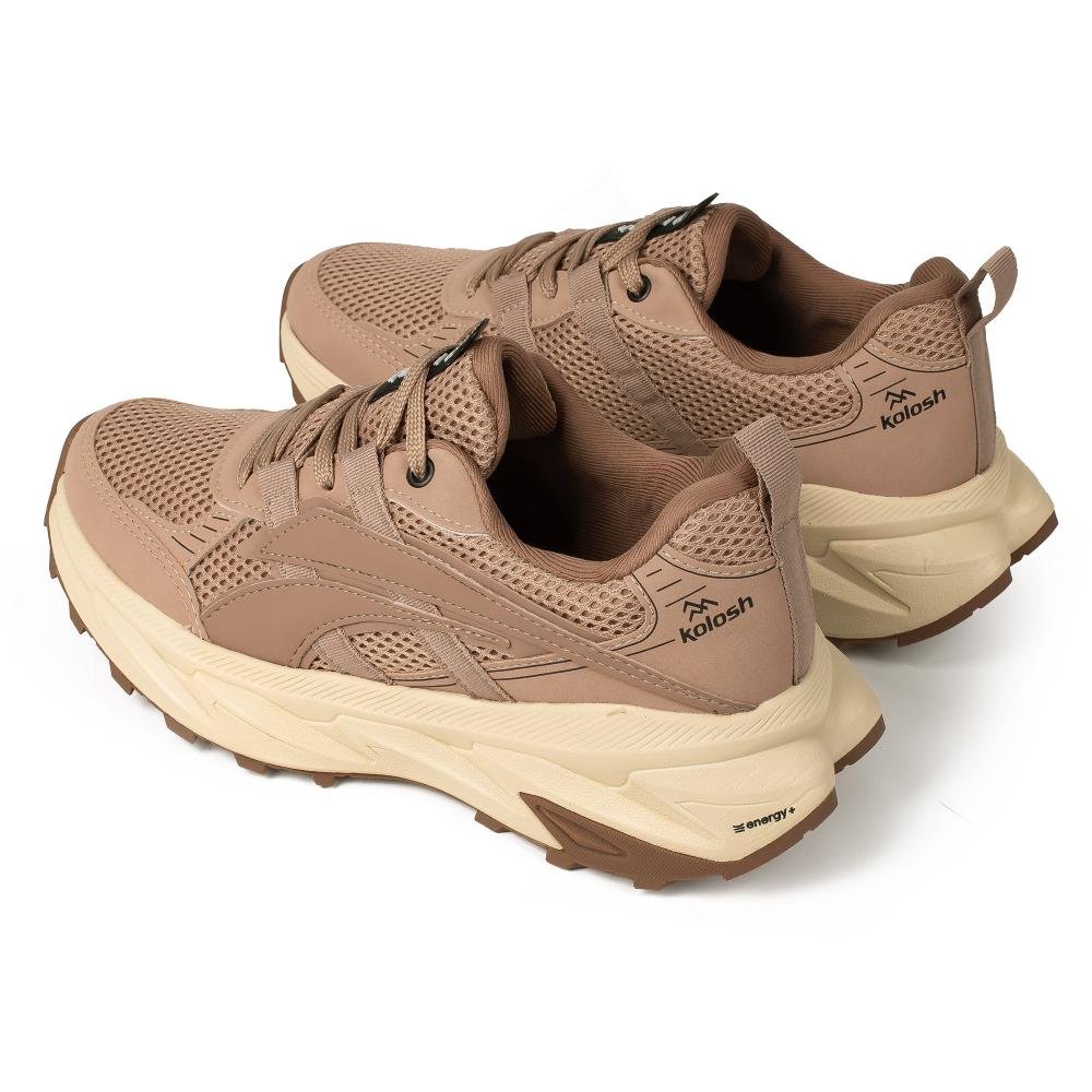Tênis Kolosh Trail Esportivo Masculino H3644 Marrom 5