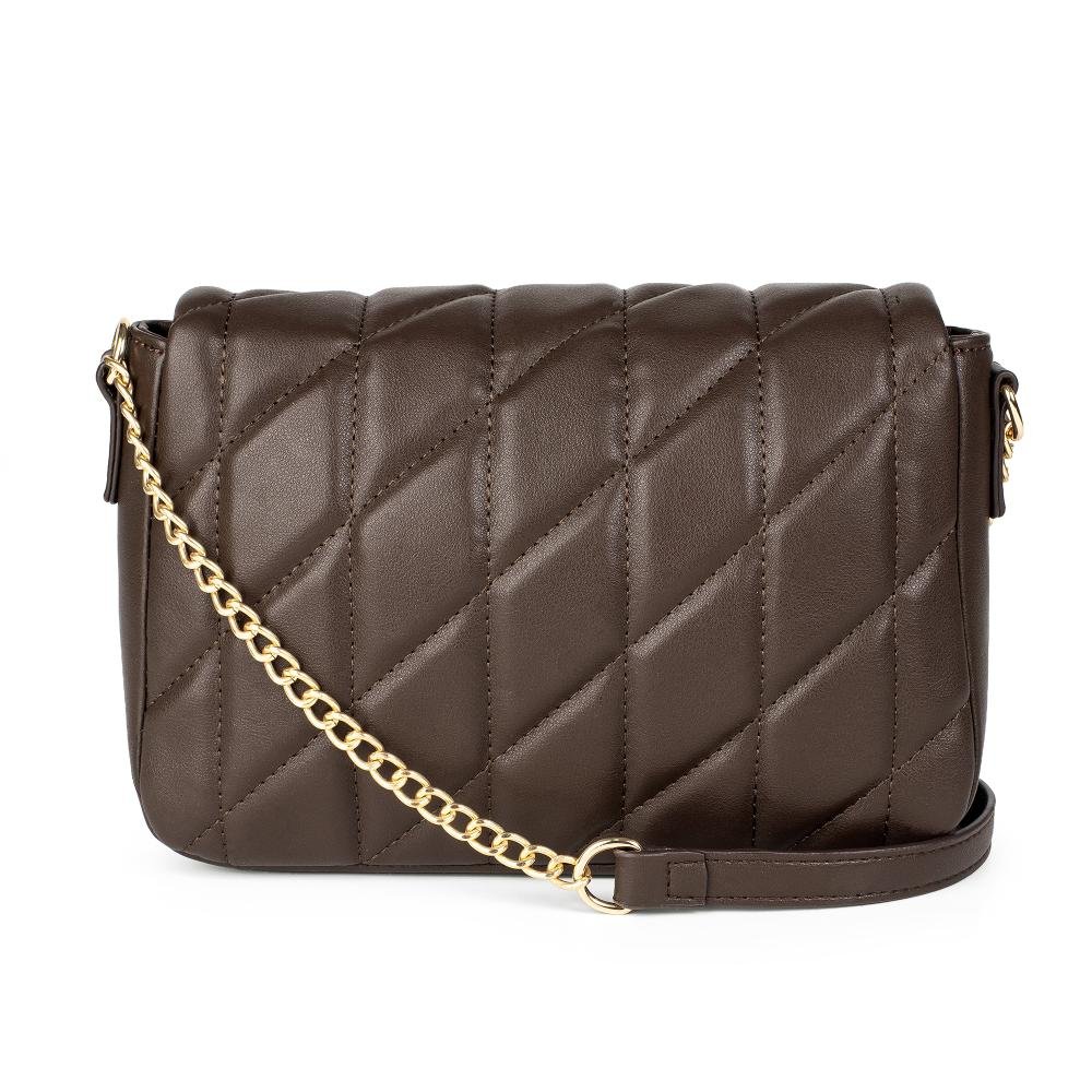 Bolsa Dakota Transversal Feminina DK232 Café 4