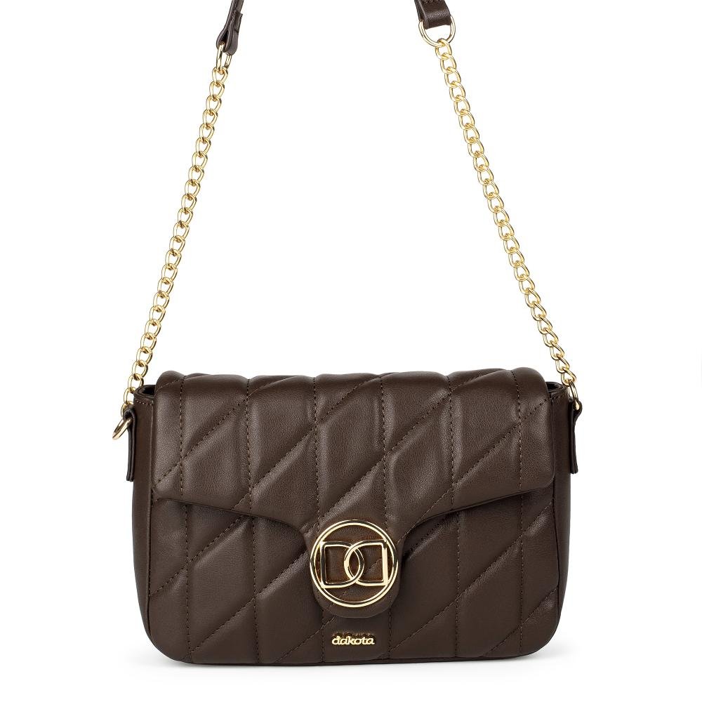 Bolsa Dakota Transversal Feminina DK232 Café 5
