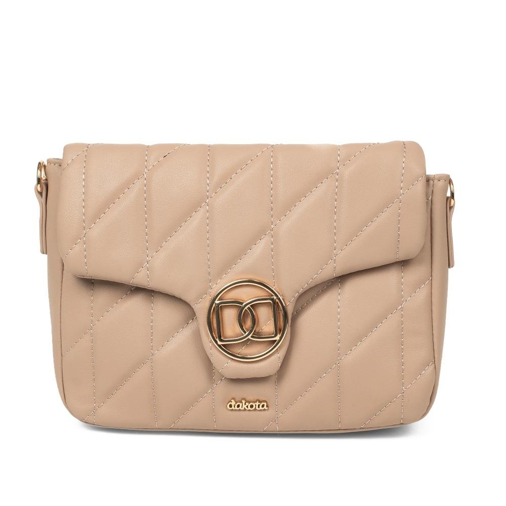 Bolsa Dakota Transversal Feminina DK232 Bege 2