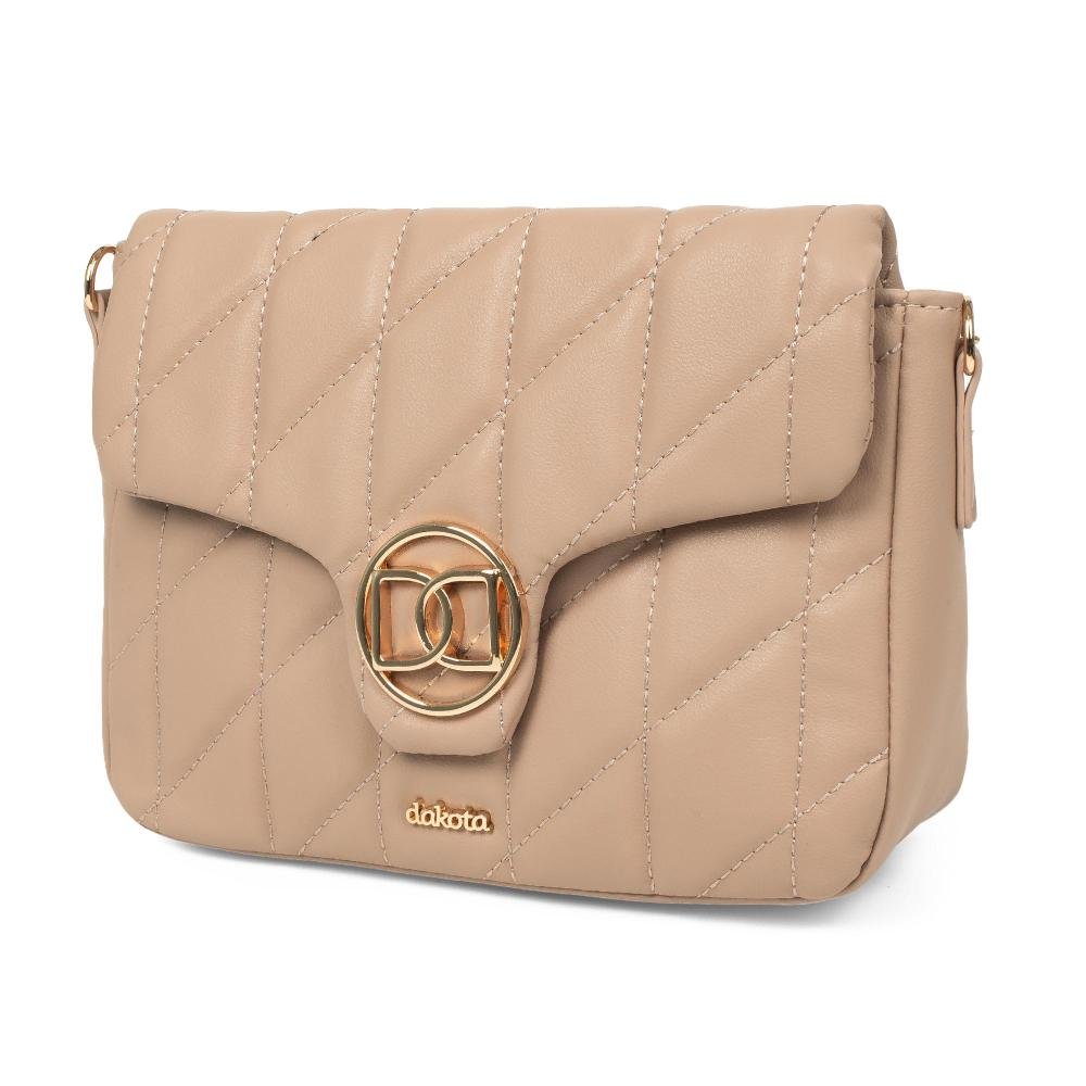 Bolsa Dakota Transversal Feminina DK232 Bege 3