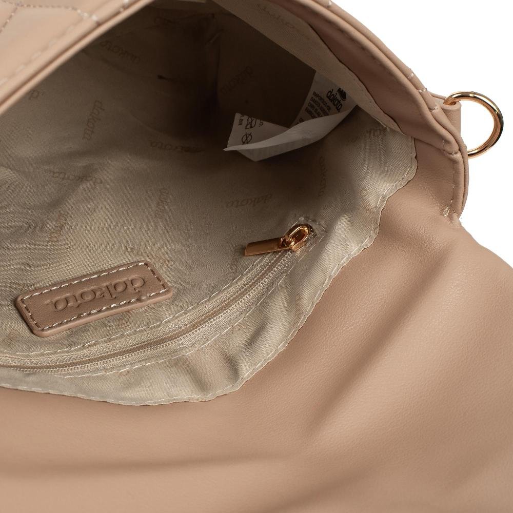 Bolsa Dakota Transversal Feminina DK232 Bege 6