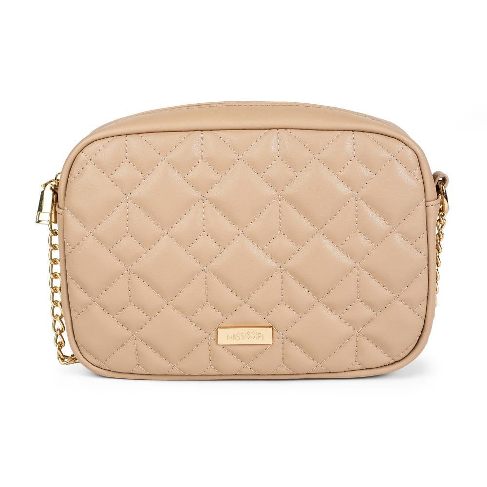 Bolsa Mississipi Camera Bag Feminina MS105 Bege 2