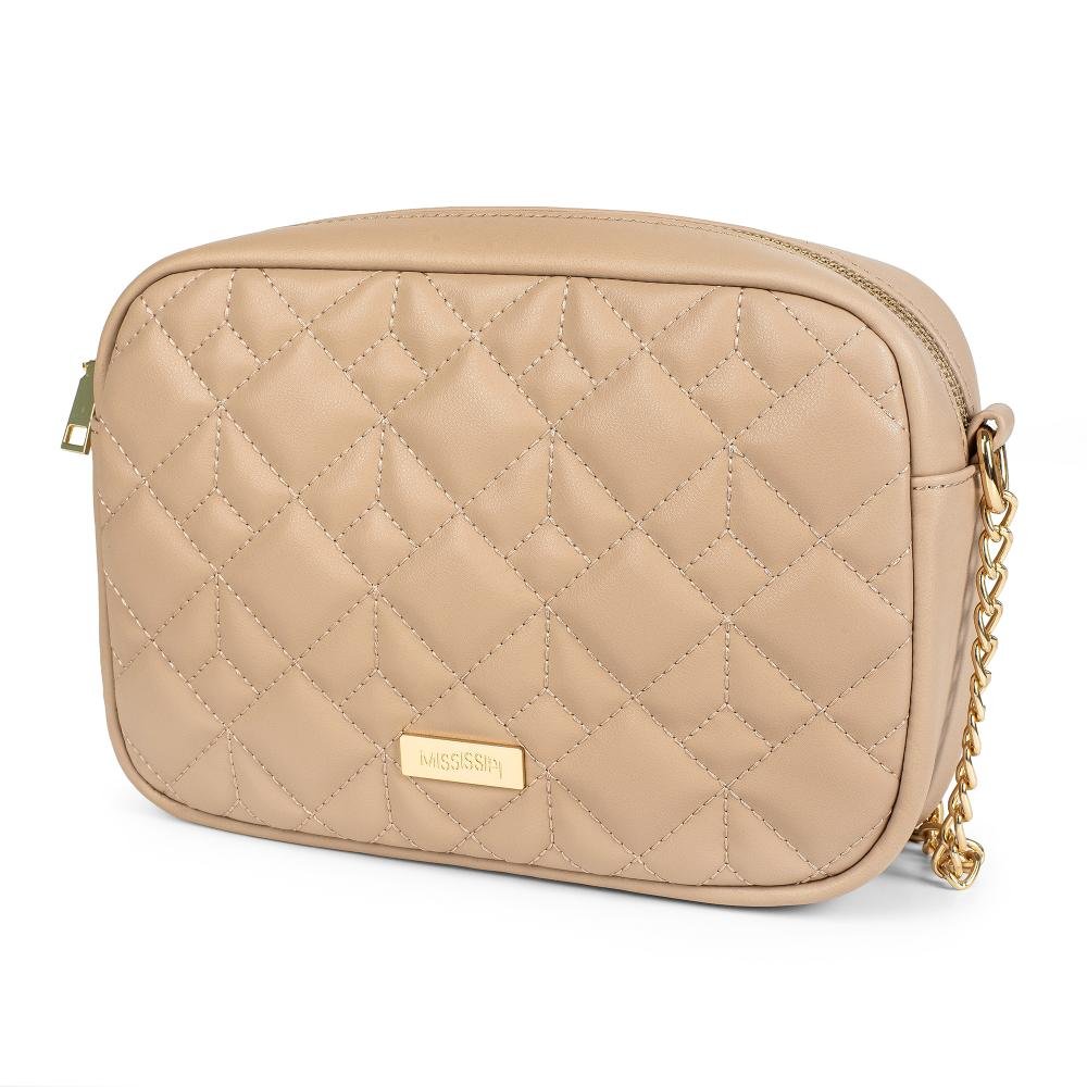 Bolsa Mississipi Camera Bag Feminina MS105 Bege 3