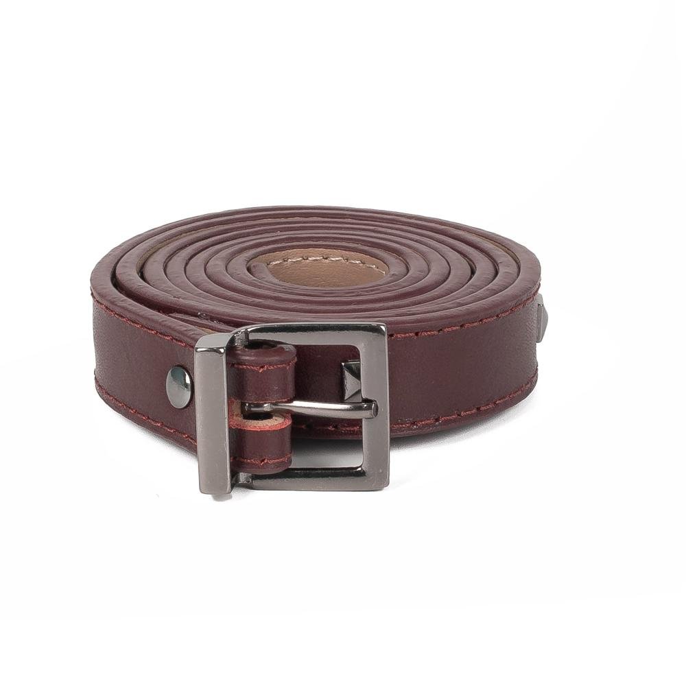 Cinto Dakota Em Couro Feminino CI031 Vinho 2