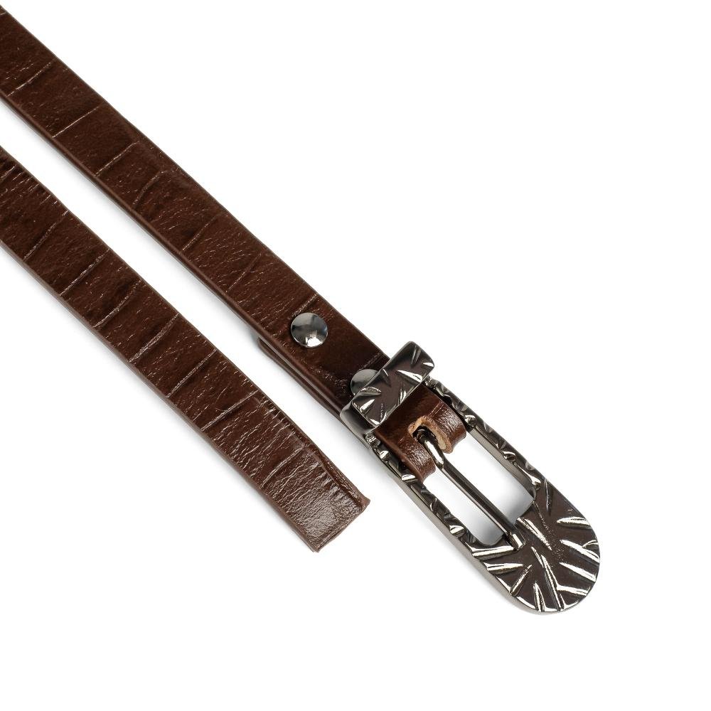 Cinto Dakota Em Couro Feminino CI033 Café 5