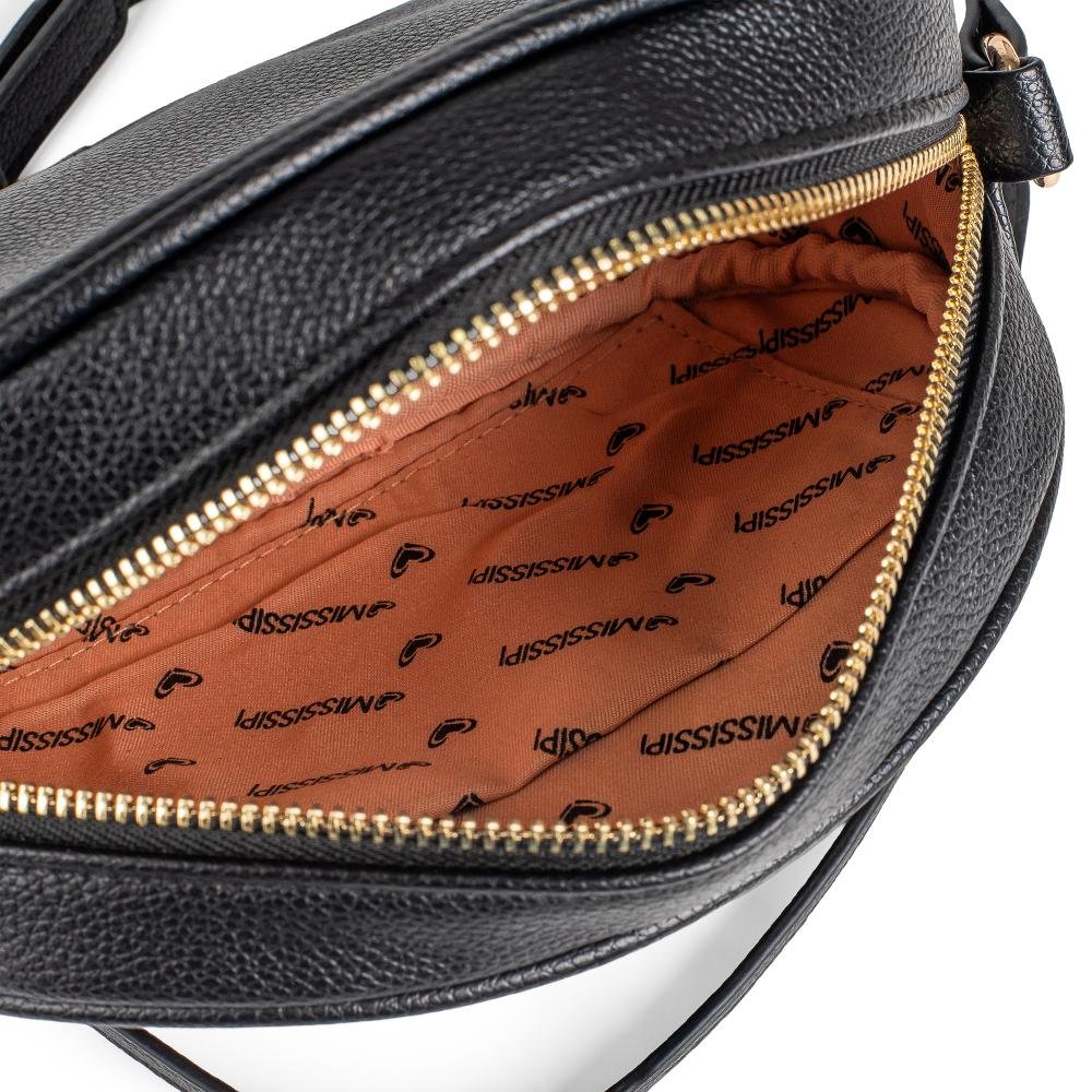 Bolsa Mississipi Camera Bag Feminina MS102 Preto 6