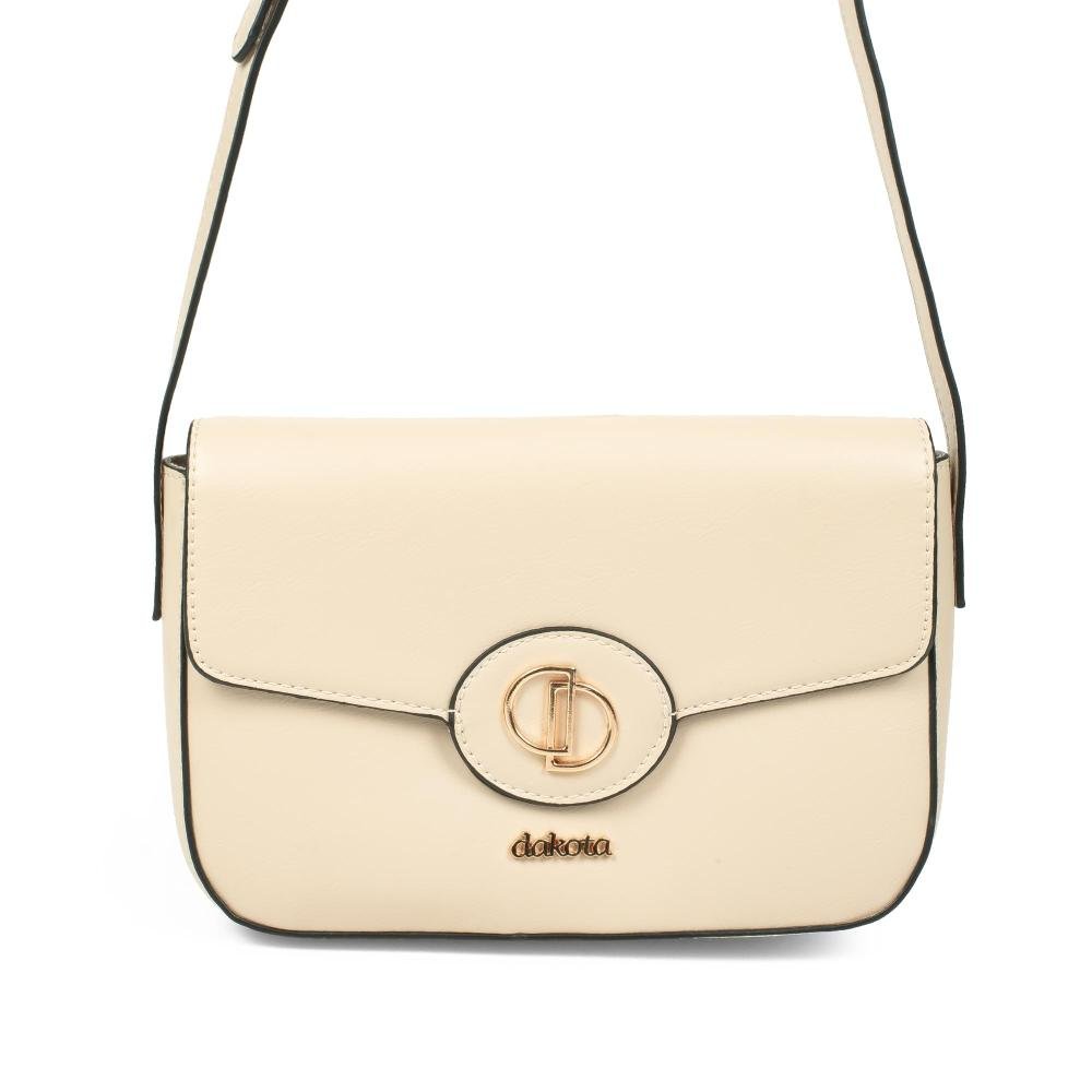 Bolsa Dakota Transversal Feminina DK244 Bege 4