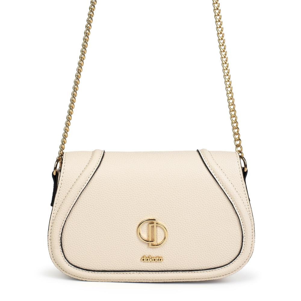 Bolsa Dakota Transversal Feminina DK235 Bege 5