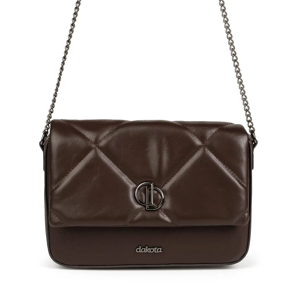 Bolsa Dakota Transversal Feminina DK243 Café 5