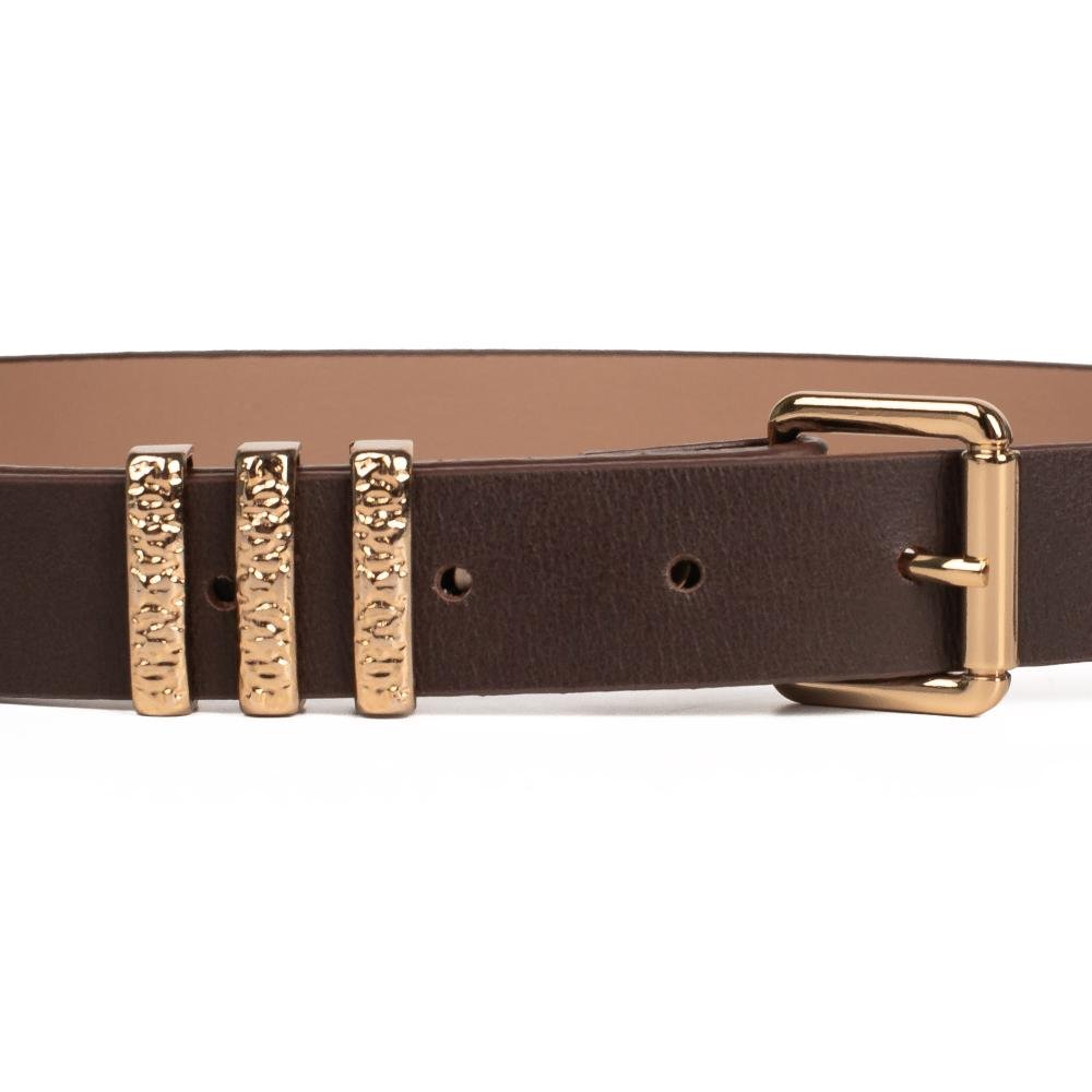 Cinto Dakota Em Couro Feminino CI035 Café 4