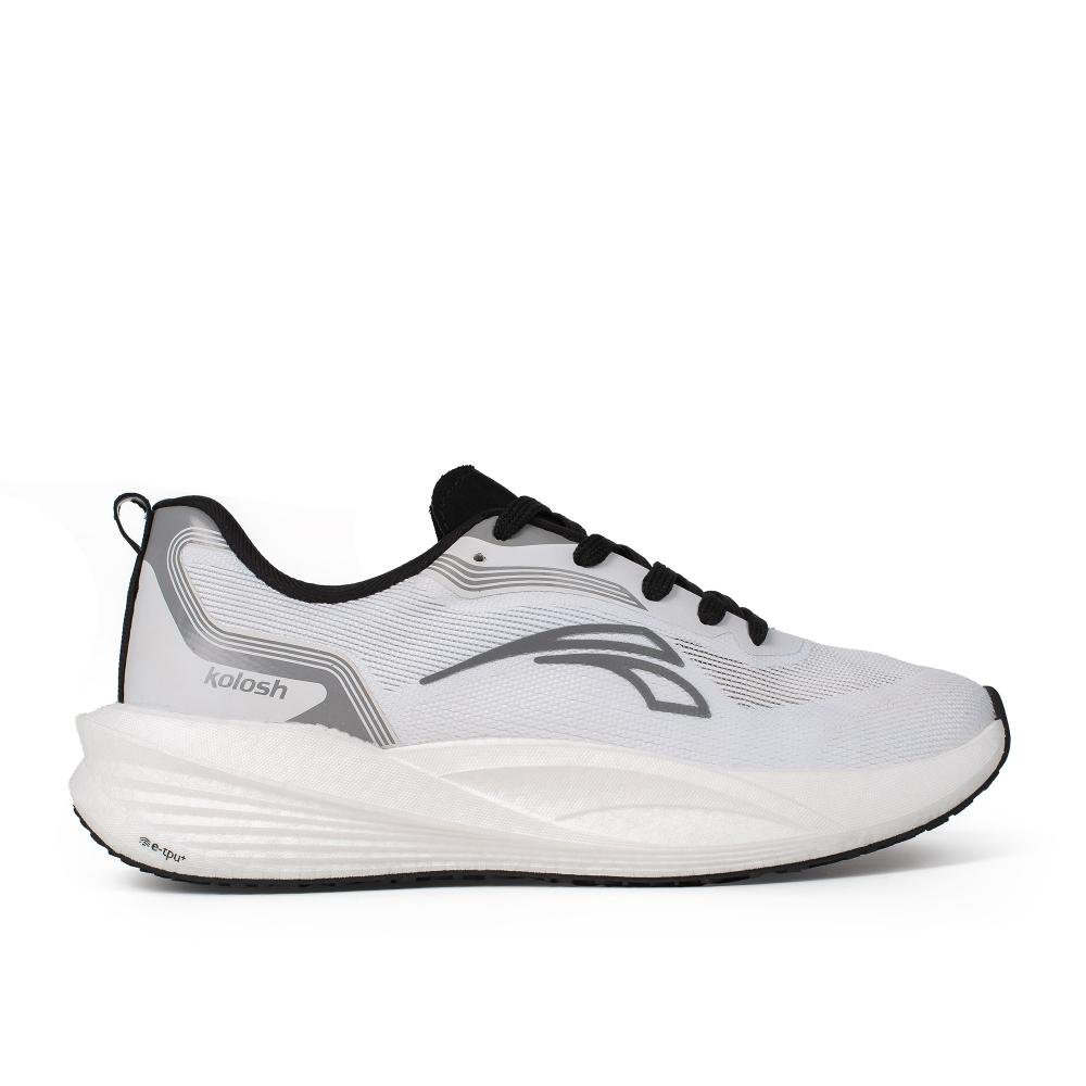 Tênis Kolosh Perform 2.0 Esportivo Masculino Neon H3761 Branco 2