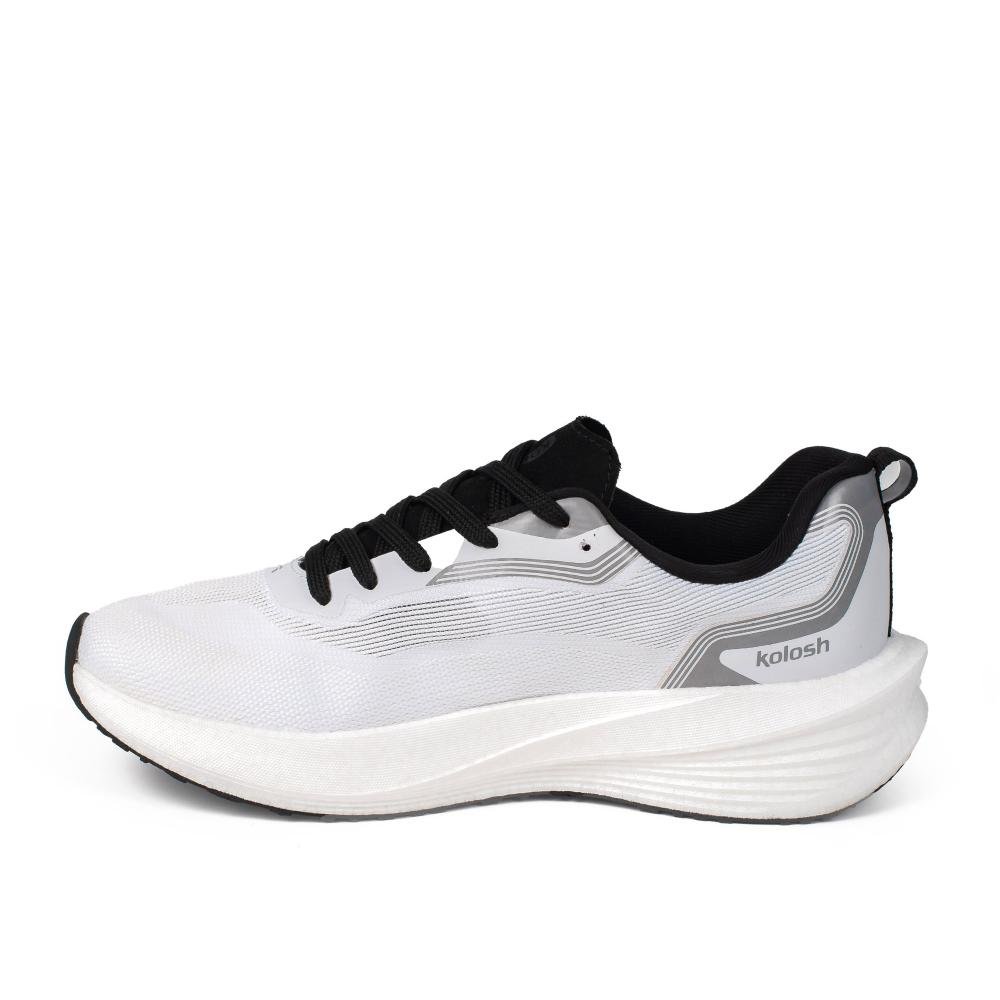 Tênis Kolosh Perform 2.0 Esportivo Masculino Neon H3761 Branco 3