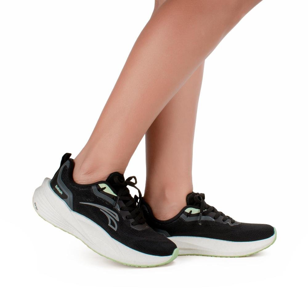 Tênis Kolosh Esportivo Feminino E0701 Preto 2