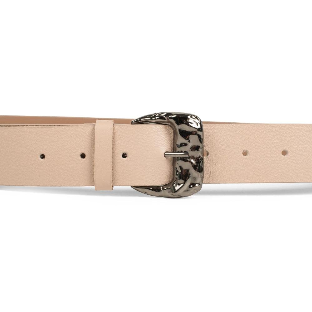 Cinto Dakota Em Couro Feminino CI037 Bege 3