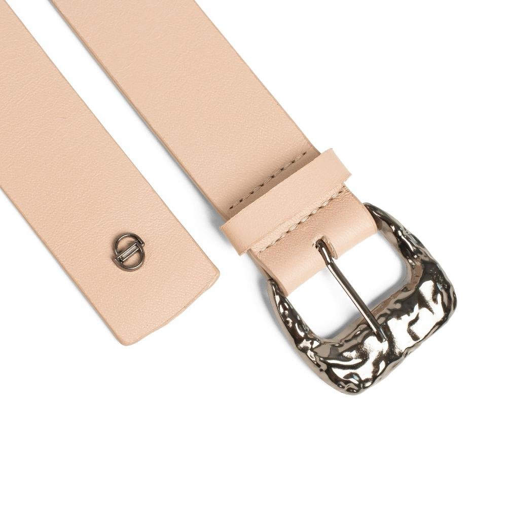 Cinto Dakota Em Couro Feminino CI037 Bege 4