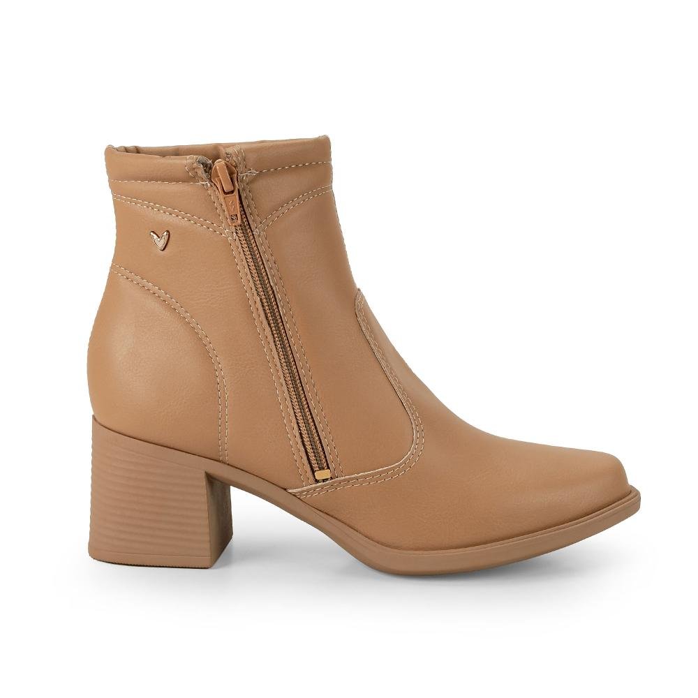 Bota Mississipi de Cano Curto Feminina MC854 Bege 3