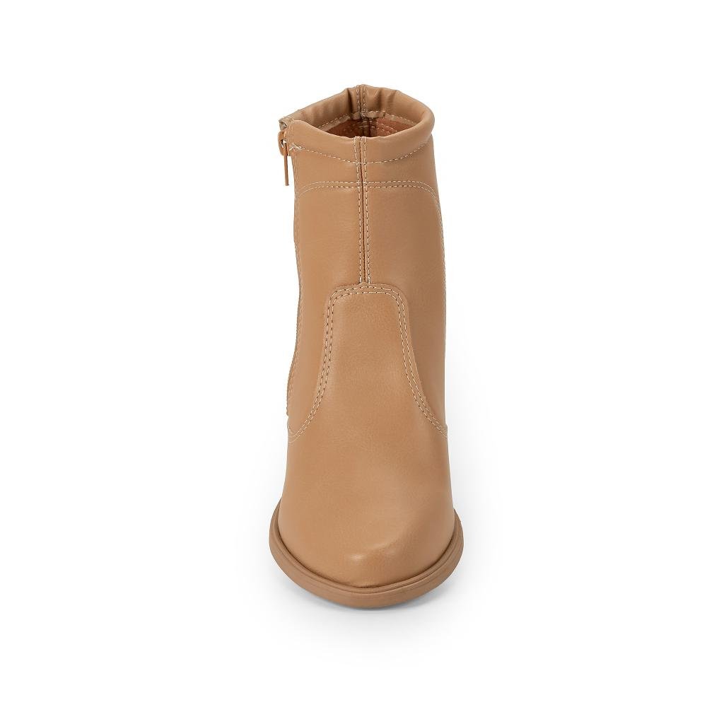Bota Mississipi de Cano Curto Feminina MC854 Bege 6