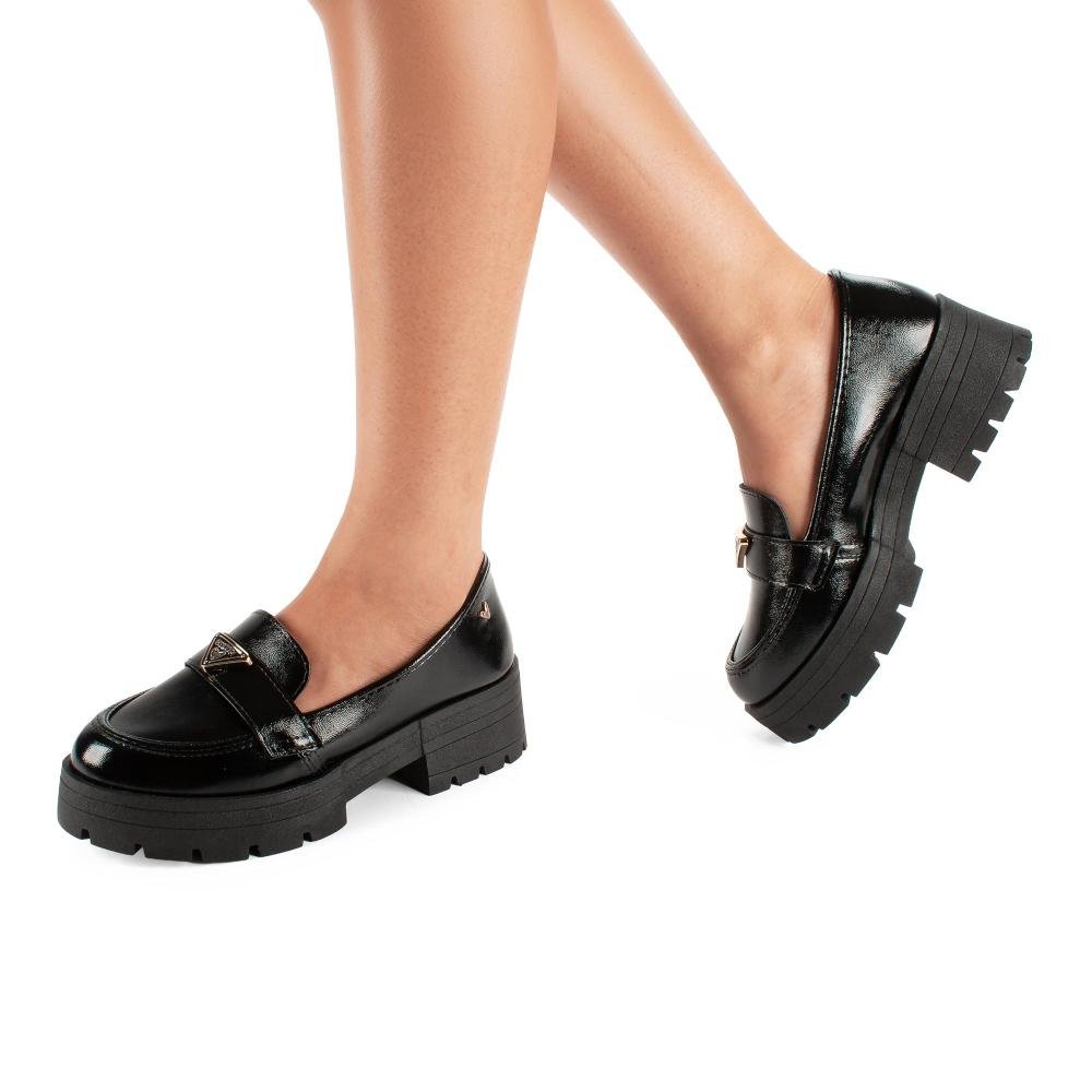 Sapato Mississipi Loafer Feminino J1082 Preto 2