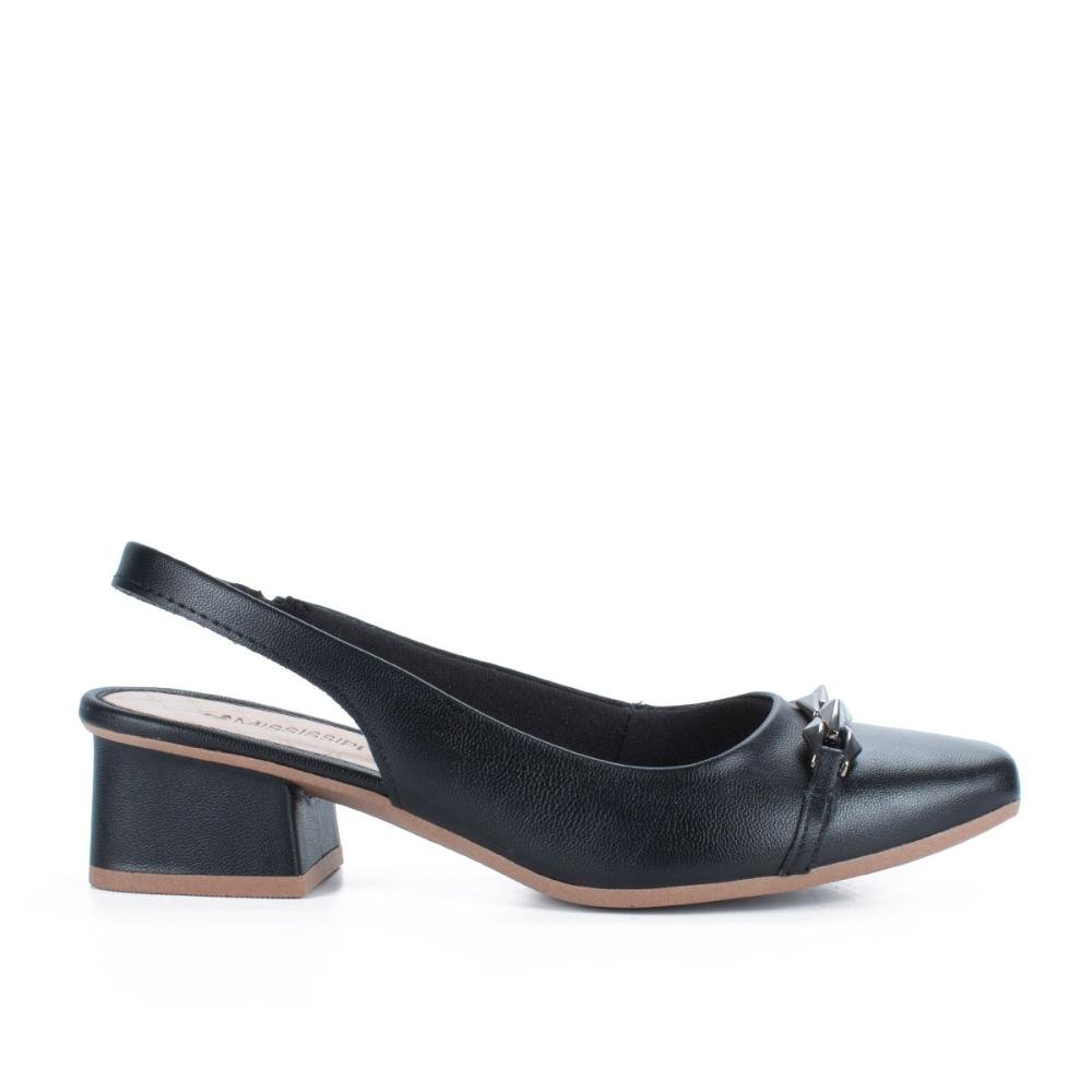 Sapato Mississipi de Salto Bloco Feminino MB371