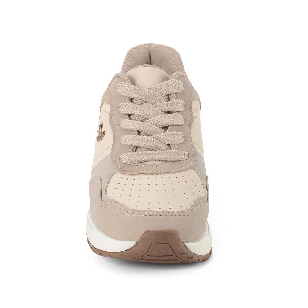 Tênis Mississipi Jogging Feminino J0701 Bege 6