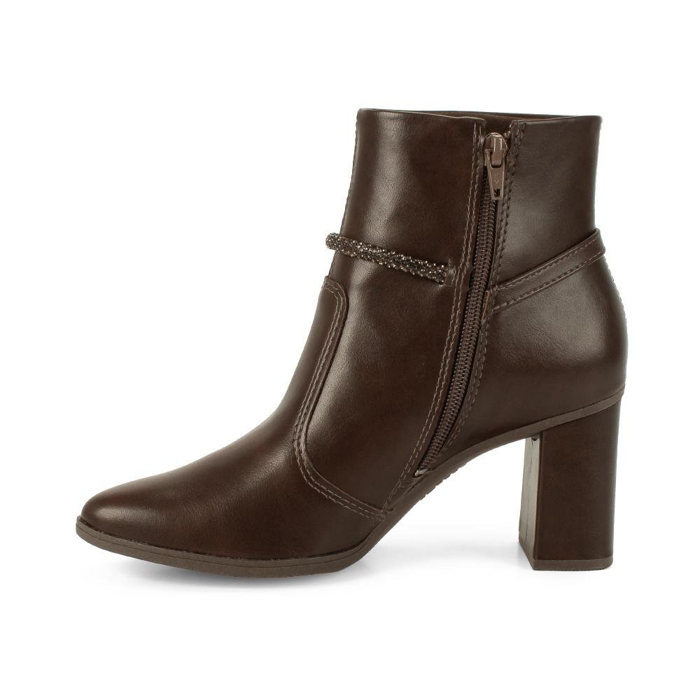 Bota Mississipi de Cano Curto Feminina J0355 Marrom 4