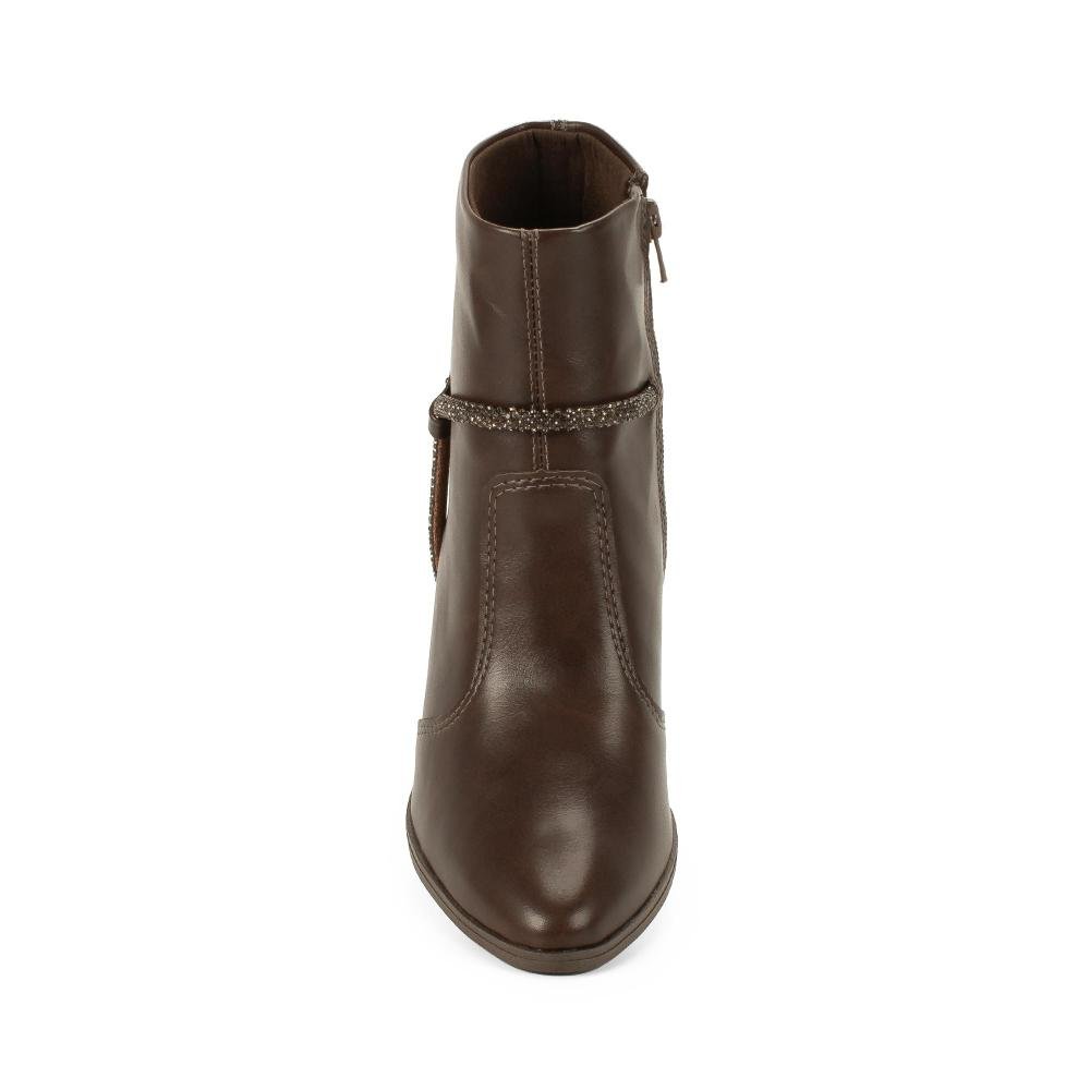 Bota Mississipi de Cano Curto Feminina J0355 Marrom 6
