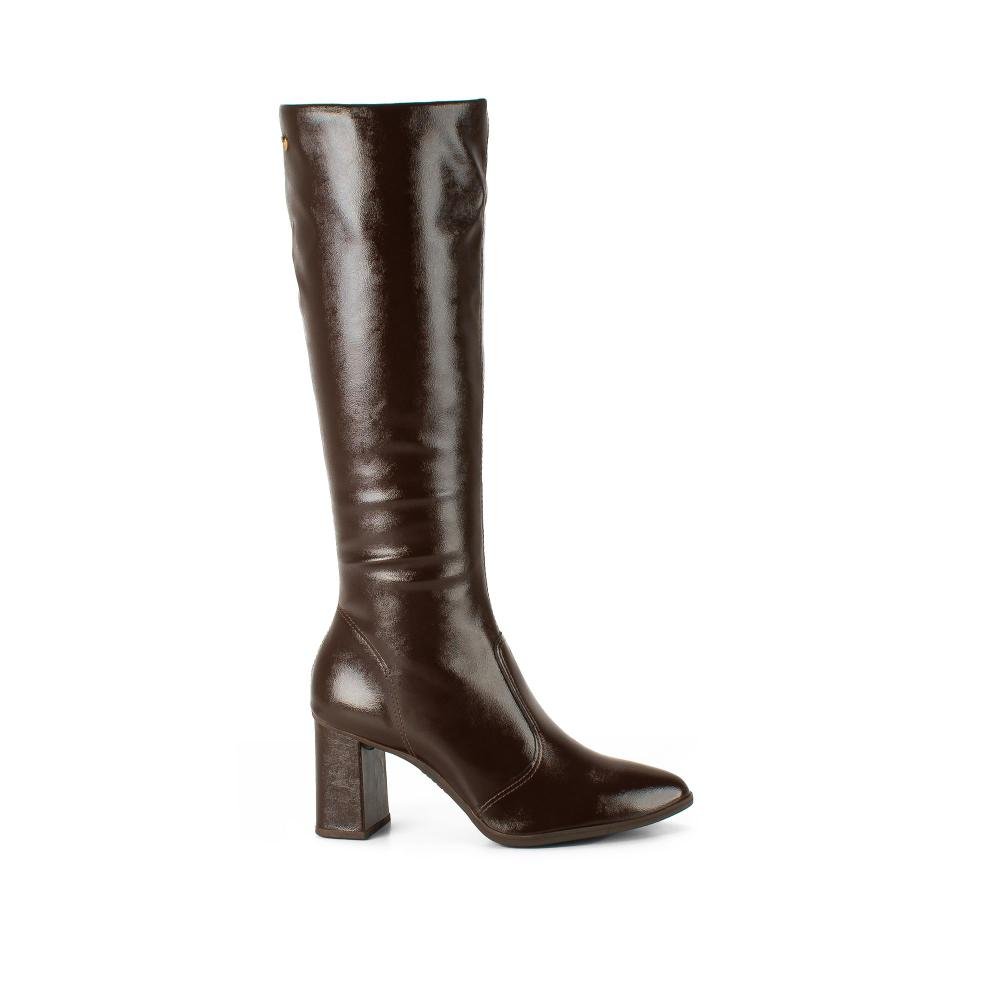Bota Mississipi de Cano Longo Feminina J0841 Marrom 3