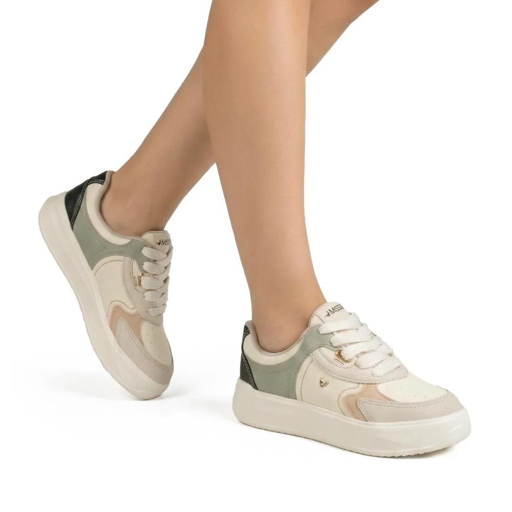 Tênis Mississipi Casual Feminino J1162 Off White 2