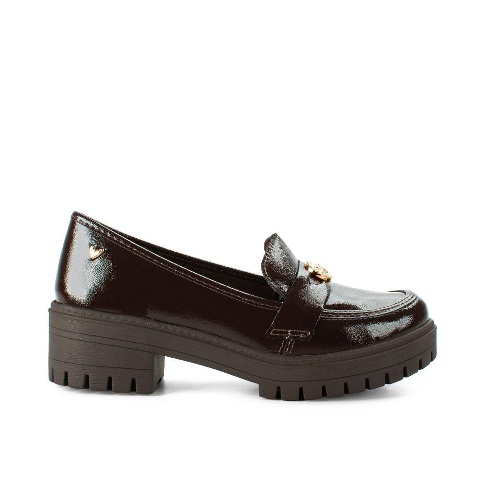 Sapato Mississipi Loafer Feminino J0854 Marrom 3