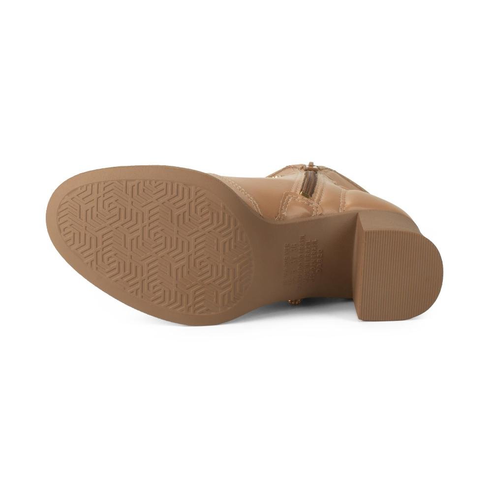 Bota Dakota de Cano Curto Feminina D2191 Bege 5