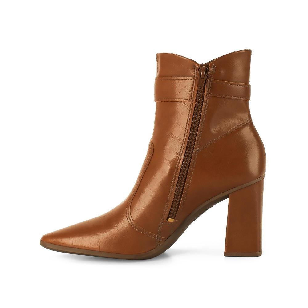 Bota Mississipi de Cano Curto Feminina J1072 Caramelo 4