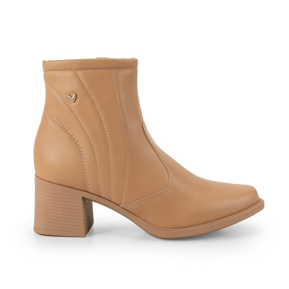 Bota Mississipi de Cano Curto Feminina MC853 Bege 3