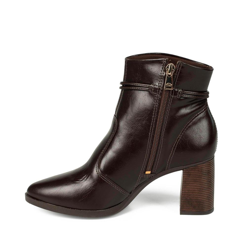 Bota Dakota de Cano Curto Feminina D2162 Café 3