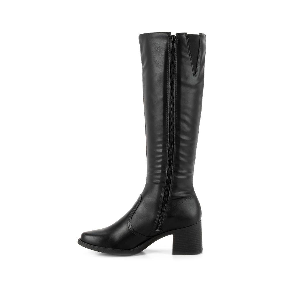 Bota Mississipi de Cano Longo Feminina J0833 Preto 4
