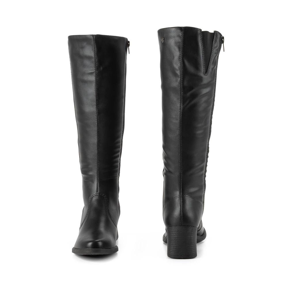 Bota Mississipi de Cano Longo Feminina J0833 Preto 5
