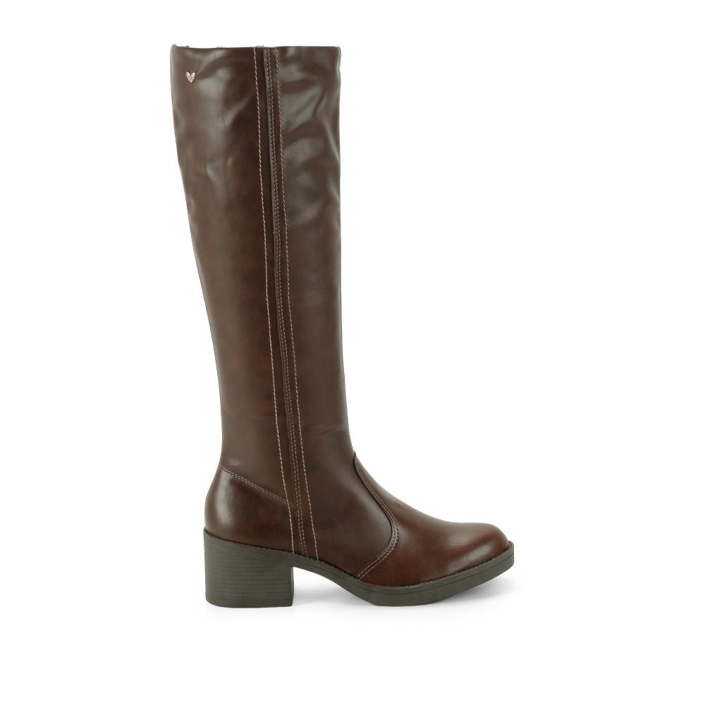 Bota Mississipi de Cano Longo Feminina J1103 Café 3