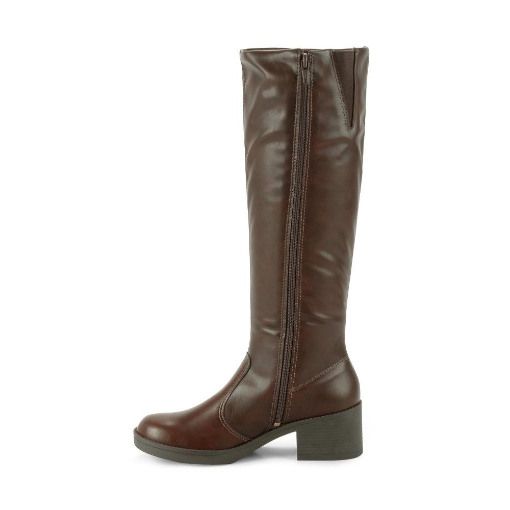 Bota Mississipi de Cano Longo Feminina J1103 Café 4