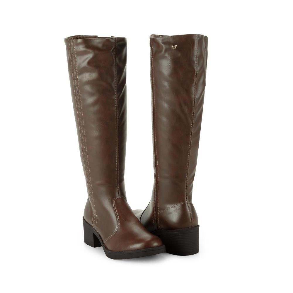 Bota Mississipi de Cano Longo Feminina J1103 Café 5