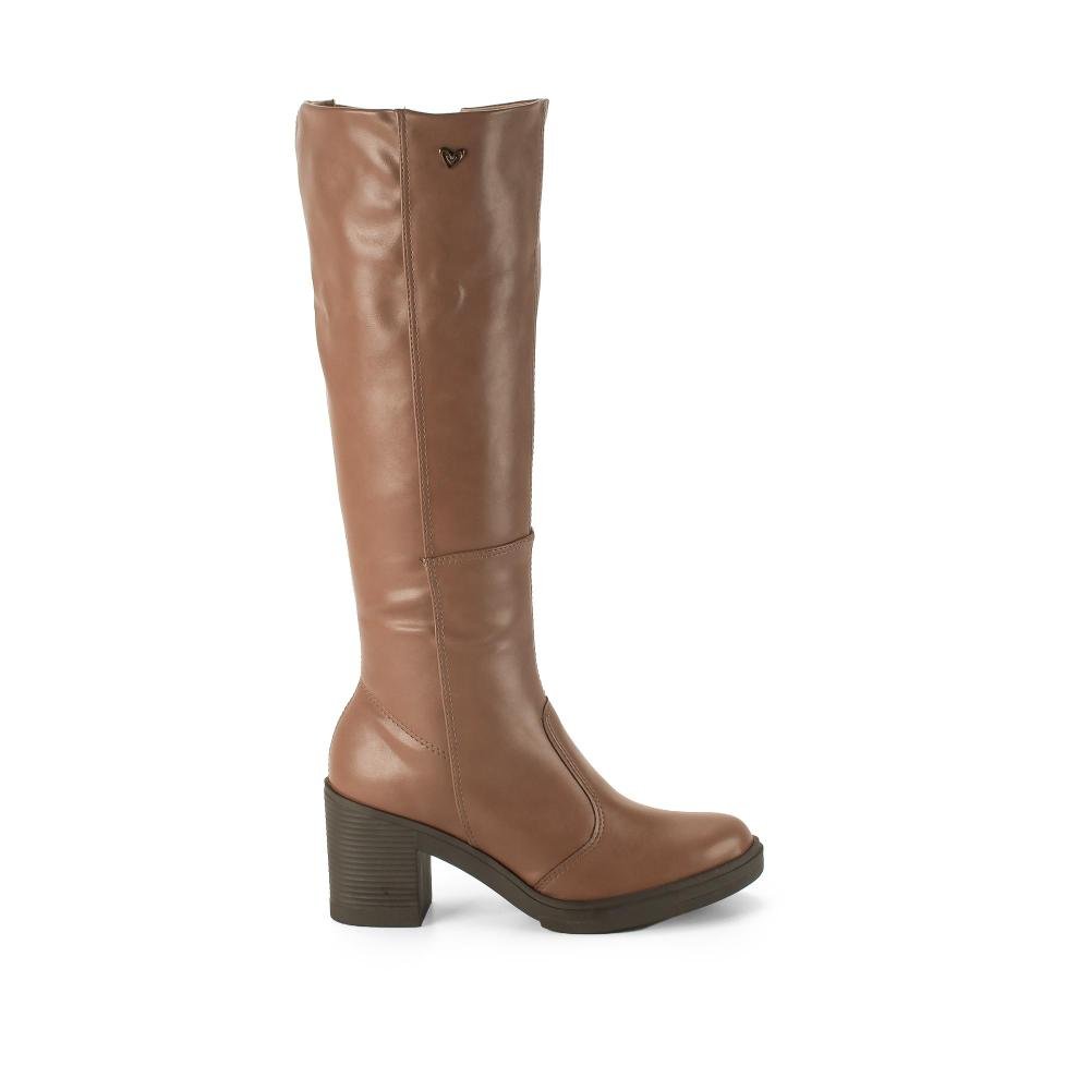 Bota Mississipi de Cano Longo Feminina J1341 Marrom 3