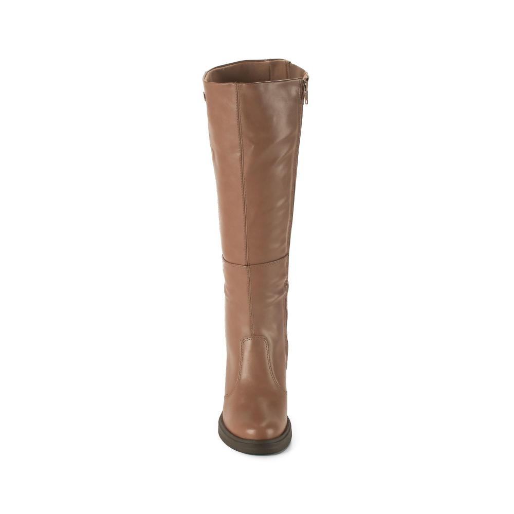 Bota Mississipi de Cano Longo Feminina J1341 Marrom 6