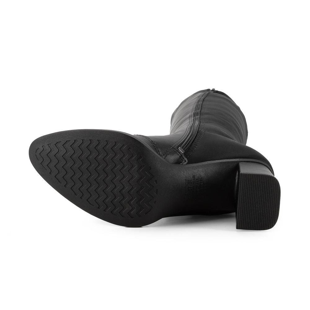 Bota Mississipi de Cano Longo Feminina J0842 Preto 5