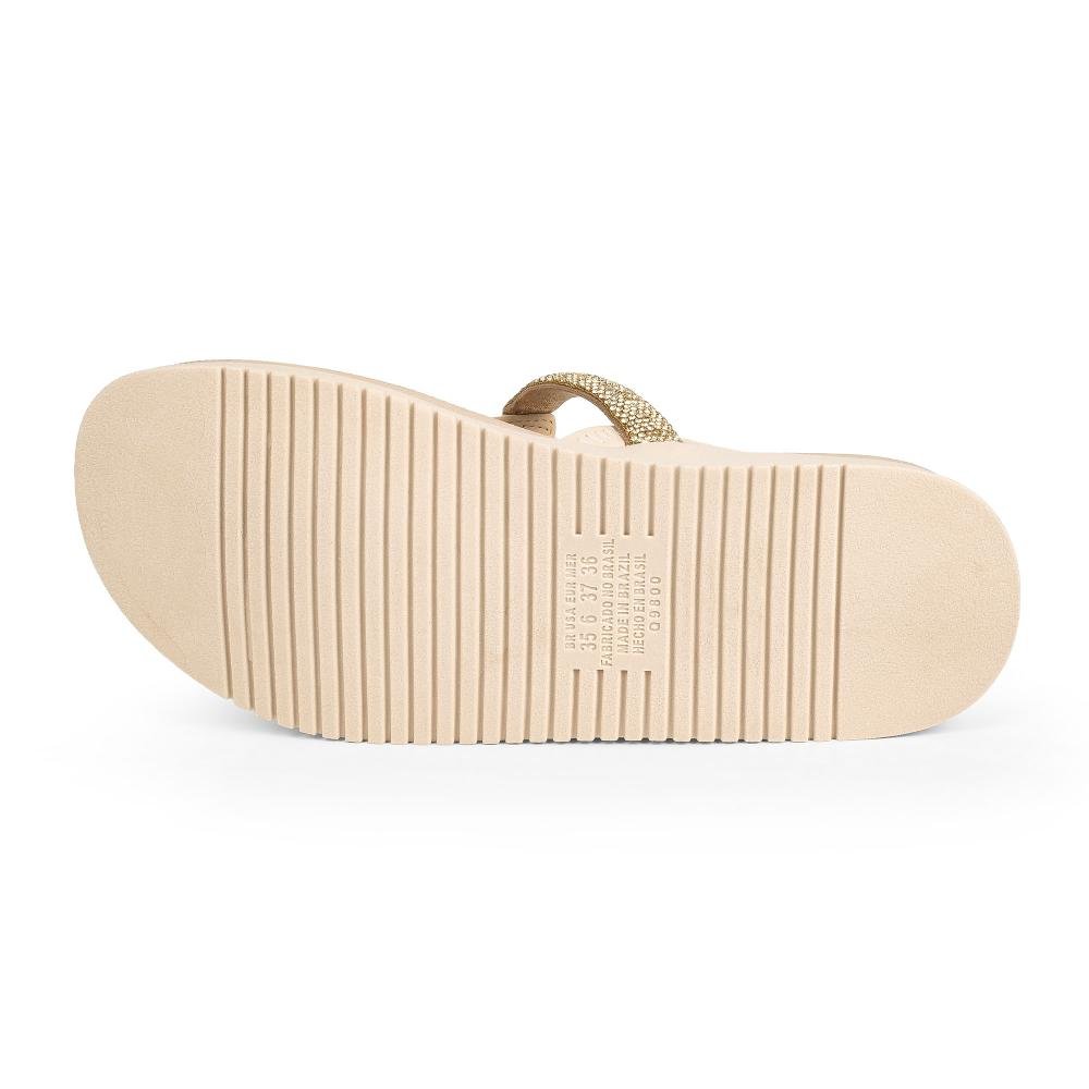 Sandália Mississipi Flatform Feminina J1491 Bege 5