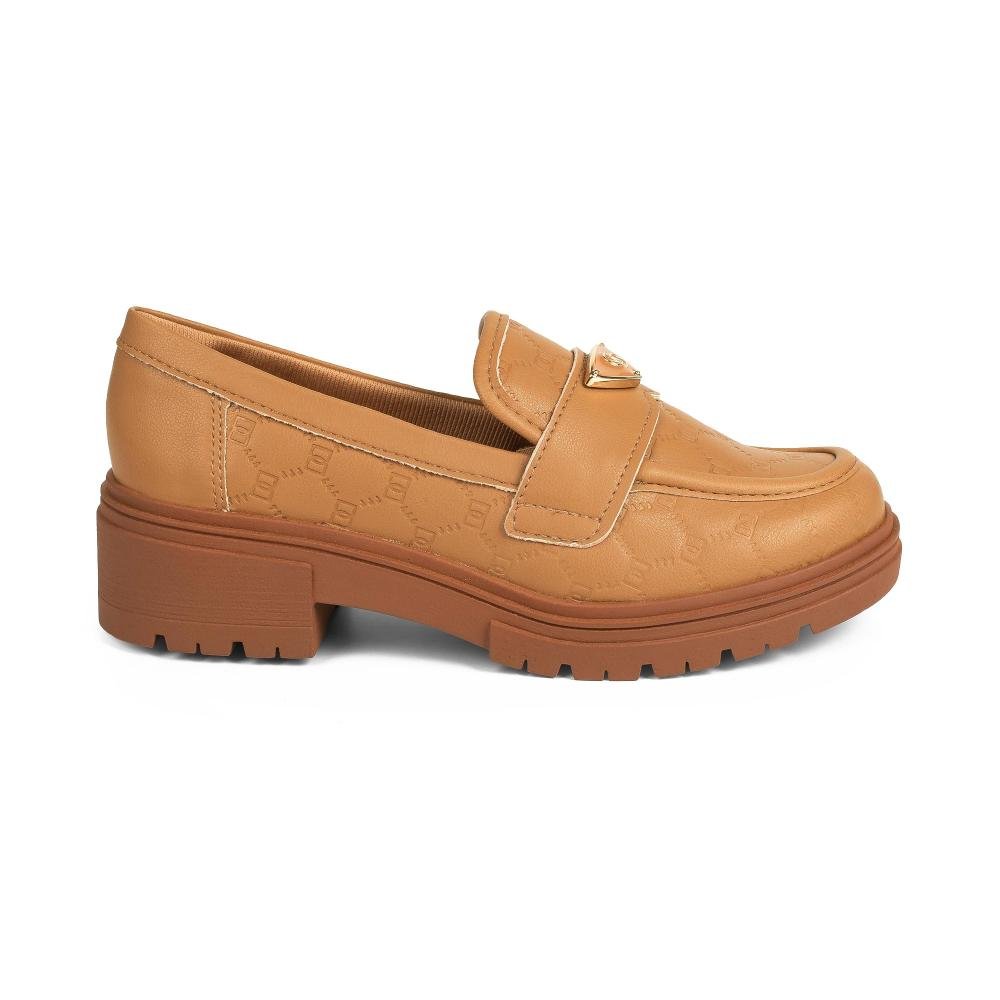 Sapato Dakota Loafer Feminino D2151 Caramelo 3