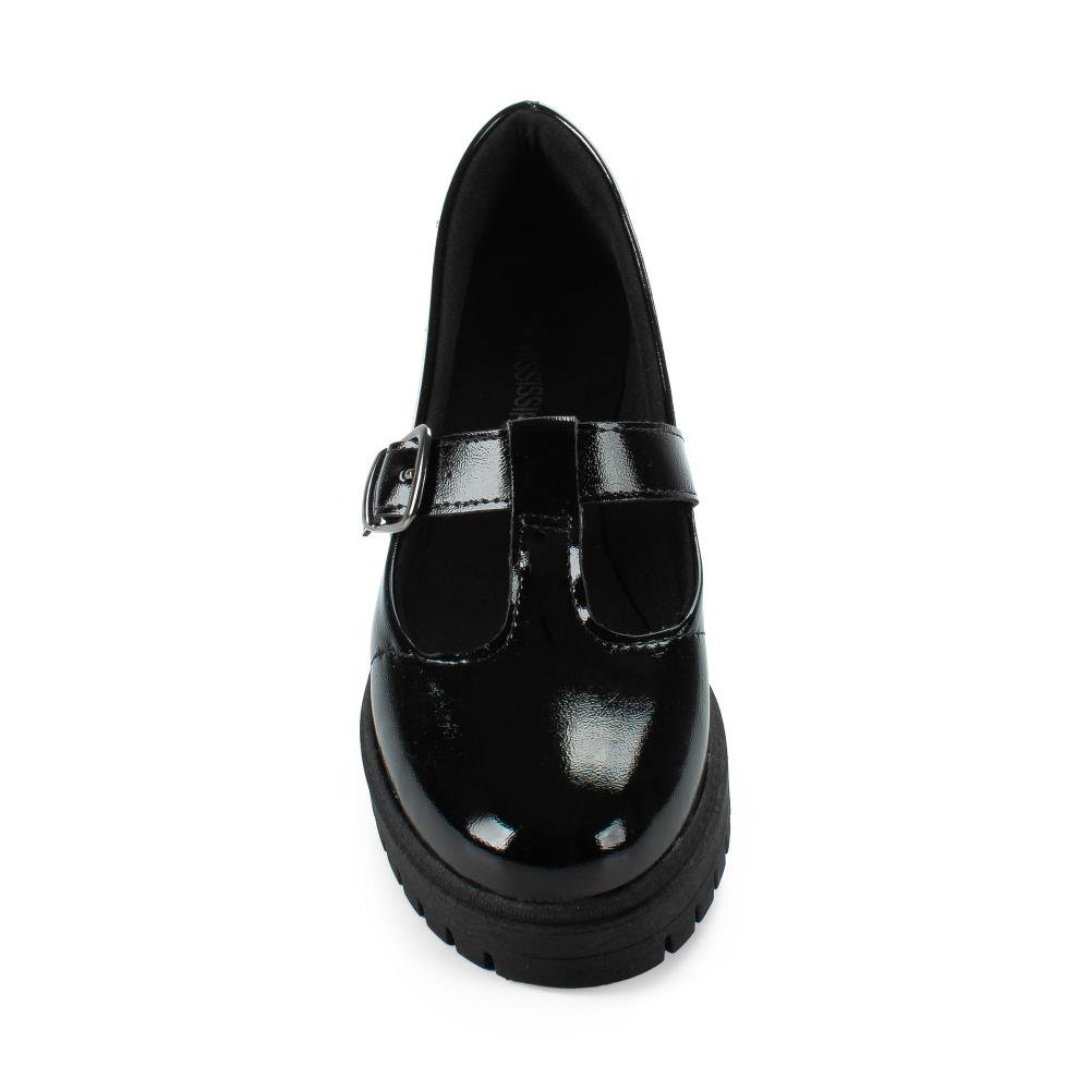 Sapato Mississipi Tratorado Feminino J0853 Preto 6