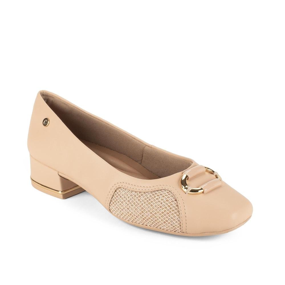 Scarpin Campesí de Salto Baixo Feminino CE352