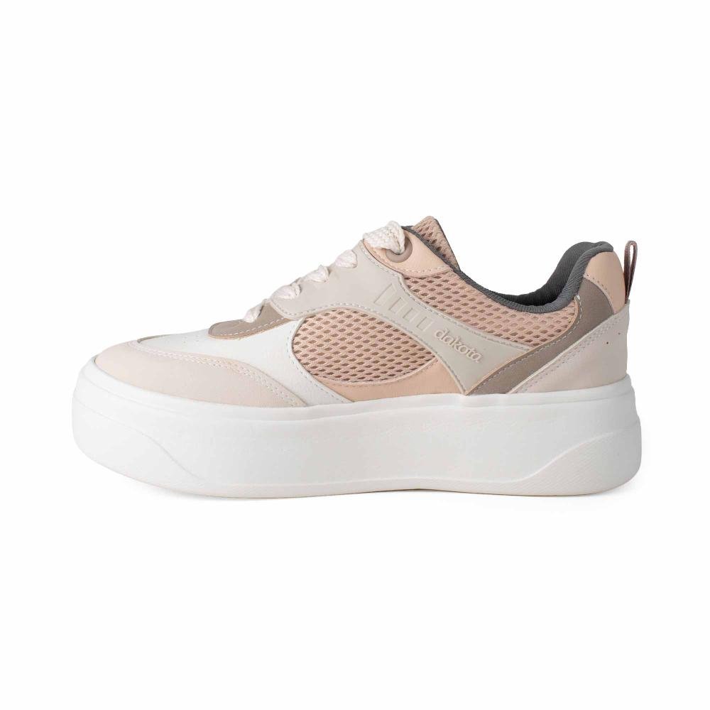 Tênis Dakota Flatform Feminino D2771 Rosa 4
