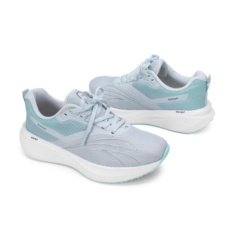 Tênis Kolosh Esportivo Feminino E0606 Azul 7