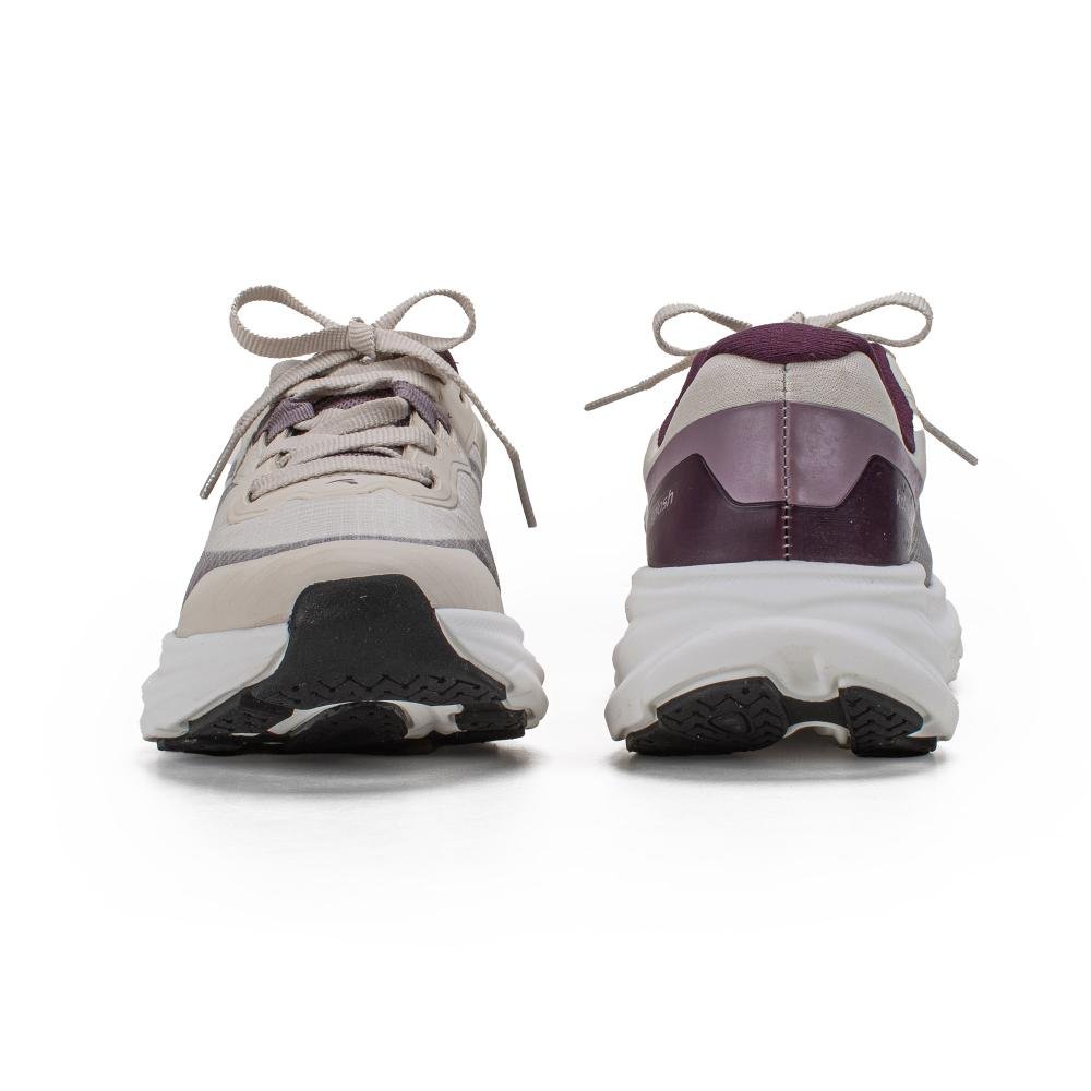 Tênis Kolosh Esportivo Feminino E0352 Bege/Roxo 5