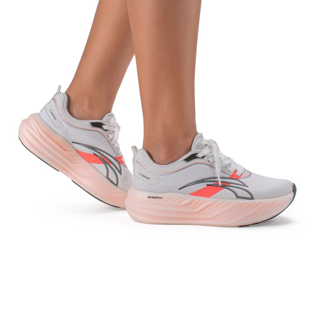 Tênis Kolosh Maxx Esportivo Feminino E0803 Branco 2